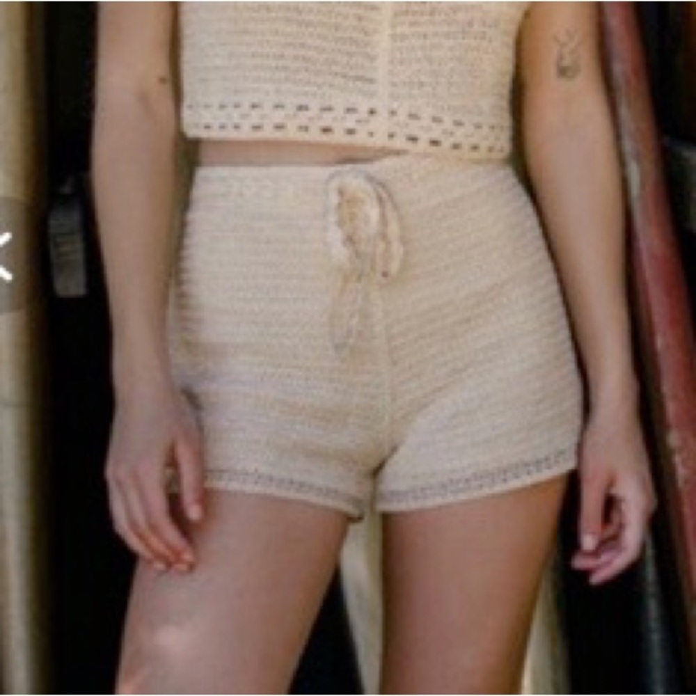 Zara Crochet Shorts